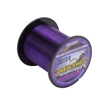 200/300/500M Fishing Lines Super Strong Nylon Not Fluorocarbon Tackle Non-Linen Multifilament Purple Fishing Line