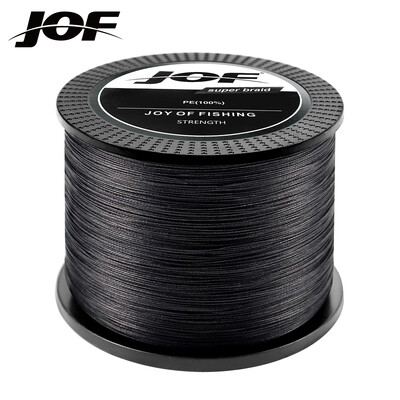 JOF 4 sruogų pintas žvejybos valas Daugiagijinis 300M 500M 1000M karpių žvejyba Japonijoje pinta viela jūrinės žvejybos priedai Pe Line