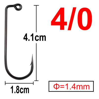 50 arba 100 vnt 90 laipsnių Jig Fly Ryšimo stipri viela Sūrio vandens gėlo vandens žuvies kabliukas Aberdyno žirgų žvejybos dydis 6 4 2 1 1/0 iki 4/0#