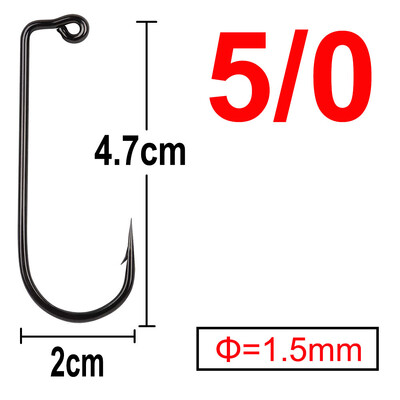 50 arba 100 vnt 90 laipsnių Jig Fly Ryšimo stipri viela Sūrio vandens gėlo vandens žuvies kabliukas Aberdyno žirgų žvejybos dydis 6 4 2 1 1/0 iki 4/0#
