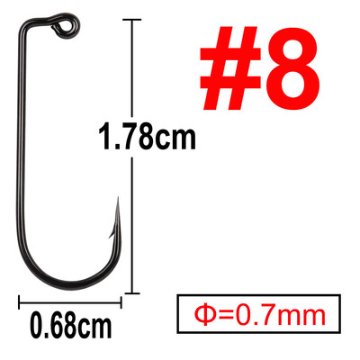 50 arba 100 vnt 90 laipsnių Jig Fly Ryšimo stipri viela Sūrio vandens gėlo vandens žuvies kabliukas Aberdyno žirgų žvejybos dydis 6 4 2 1 1/0 iki 4/0#