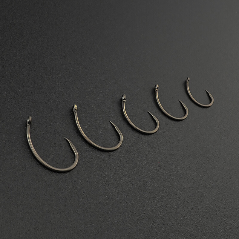 Hirisi 50 vnt Dengimo daug anglies nerūdijančio plieno spygliuočių kabliukai 8012 žvejybos kabliukai žvejybos įrankių priedai