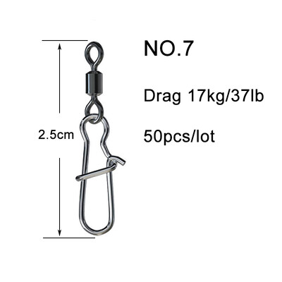 50 ks rybárskych konektorov, príslušenstvo, otočné rybárske háčiky, konektory na vlasec, korálky, otočné rybárske náčinie z nehrdzavejúcej ocele