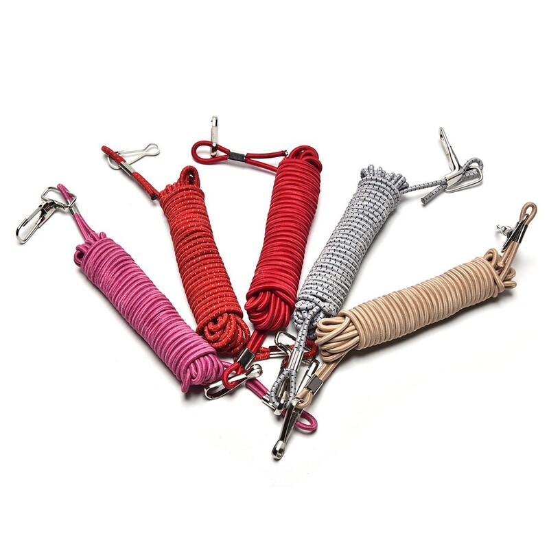 1 vnt. 5 m meškerės lynas Trūksta meškerės apsauga Elastinė aukštos kokybės guminė virvė Žvejybos valas Įrankiai Atsitiktinė spalva