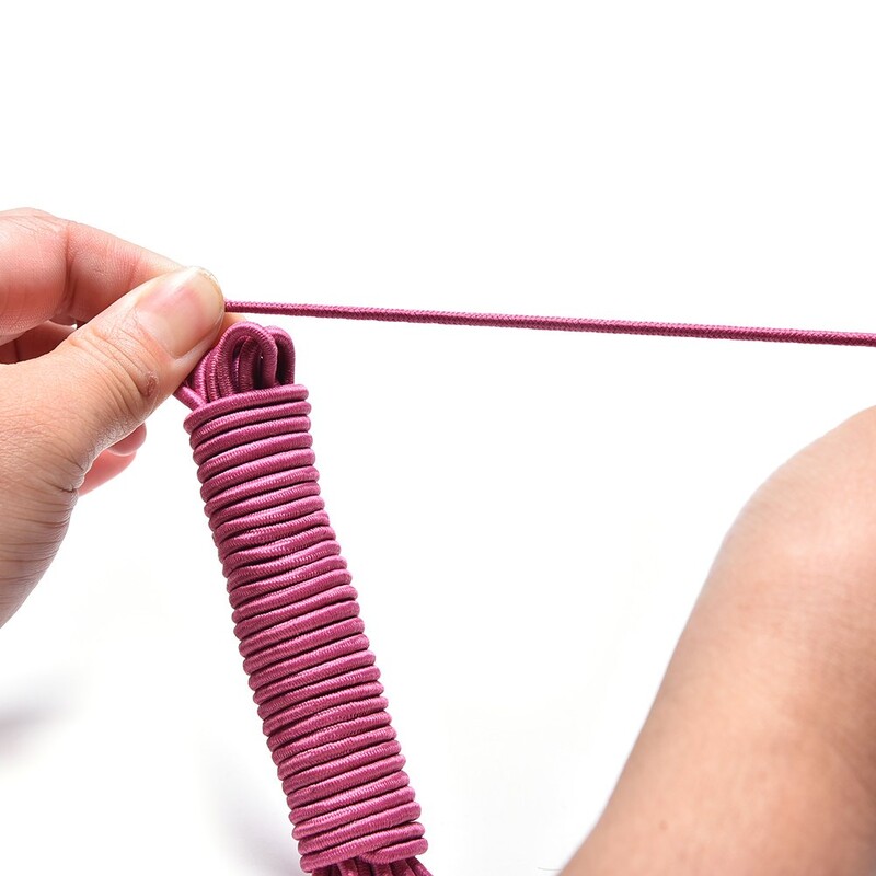 1 vnt. 5 m meškerės lynas Trūksta meškerės apsauga Elastinė aukštos kokybės guminė virvė Žvejybos valas Įrankiai Atsitiktinė spalva