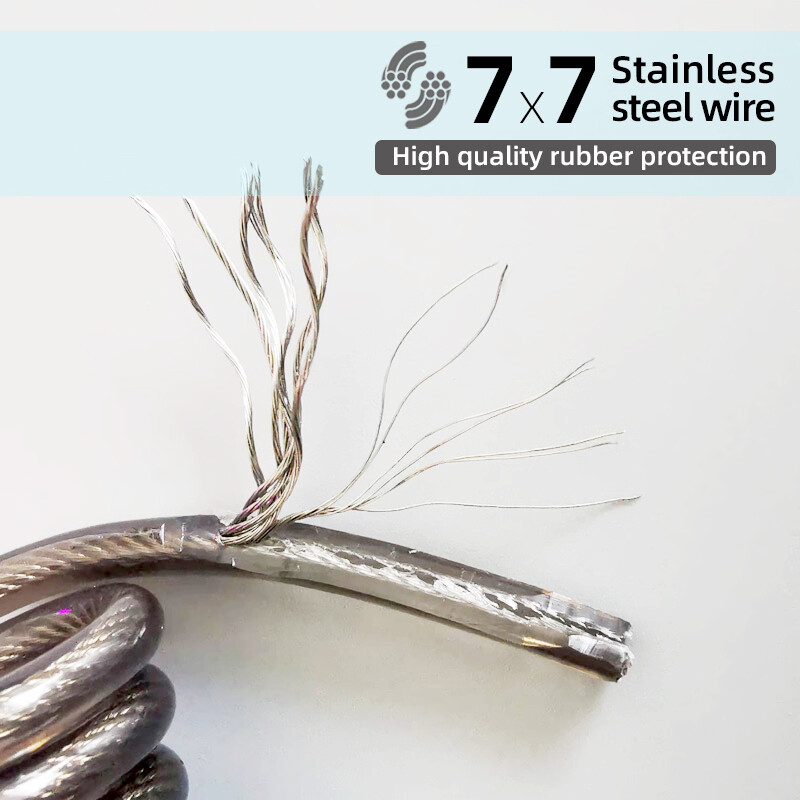 HAOYUworkshop Rybársky prút a spojovacie lano pre rybársky prút Multifunkčná závesná pracka Elastická šnúrka