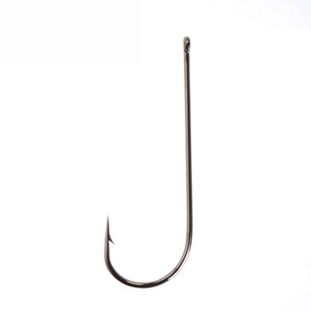 FTK Long Shank Fishing Hook Γάντζος ψαρέματος από υψηλό ανθρακούχο χάλυβα Μαύρος χρωμιωμένος δακτύλιος Marine Sharp Barbed Hook για αξεσουάρ ψαρέματος