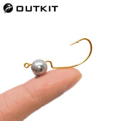 OUTKIT Jig Mini Head Āķis 1g/2g/3g 10gab