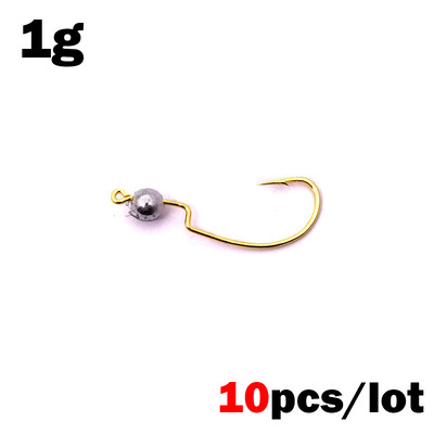 OUTKIT Jig Mini Head Āķis 1g/2g/3g 10gab