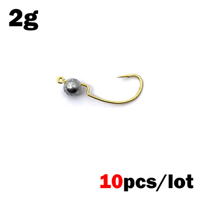 OUTKIT Jig Mini Head Āķis 1g/2g/3g 10gab