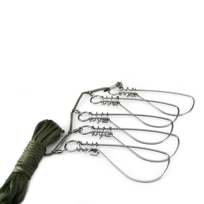 5 metri Kukan karpu makšķerēšanas piederumi Ķīna maijs nerūsējošais tērauds jūra upe zivju slēdzene āra sports kempings makšķerēšanas piederumi