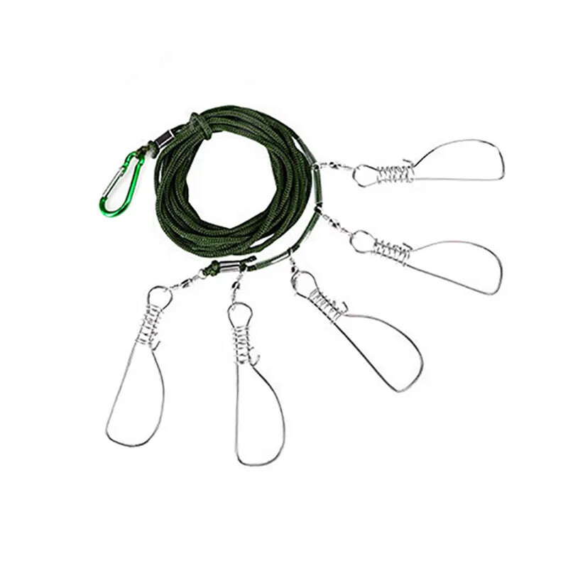 5 metri Kukan karpu makšķerēšanas piederumi Ķīna maijs nerūsējošais tērauds jūra upe zivju slēdzene āra sports kempings makšķerēšanas piederumi