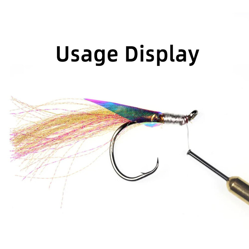 1 ritė / 3 ritės 140D GSP muselių rišimo sriegis Tvirtas muselinės žūklės rišimo valas, skirtas sūraus vandens srautiniam lydekos ešerių muselėms Jig Hook masalas