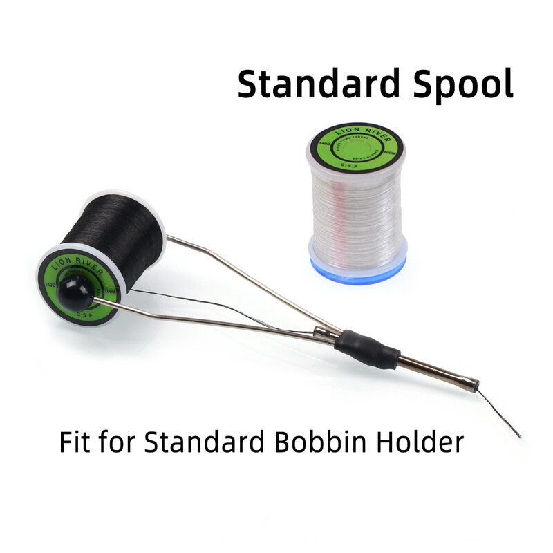 1 ritė / 3 ritės 140D GSP muselių rišimo sriegis Tvirtas muselinės žūklės rišimo valas, skirtas sūraus vandens srautiniam lydekos ešerių muselėms Jig Hook masalas