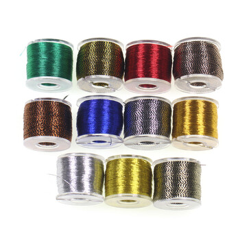 100 Yards/Spool Fishing Rod Building Metallic Thread Nylon Fibers Guide Fix Line Jig Hook Tiing Rod Repairing Line