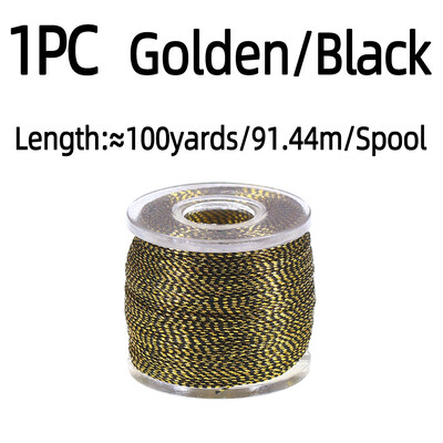 100 jardų / ritės meškerės statymas, metalinis siūlas, nailono pluoštas