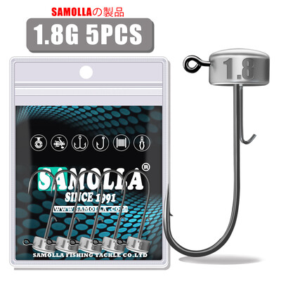 Ned Rig Jig galviņas Makšķerēšanas āķi 1,8-6g Tumbler Ajing Mīkstam tārpu lure Bass Fish Pesca Rockfish līdakas foreles piederumi