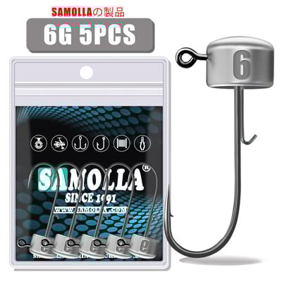 Ned Rig Jig galviņas Makšķerēšanas āķi 1,8-6g Tumbler Ajing Mīkstam tārpu lure Bass Fish Pesca Rockfish līdakas foreles piederumi