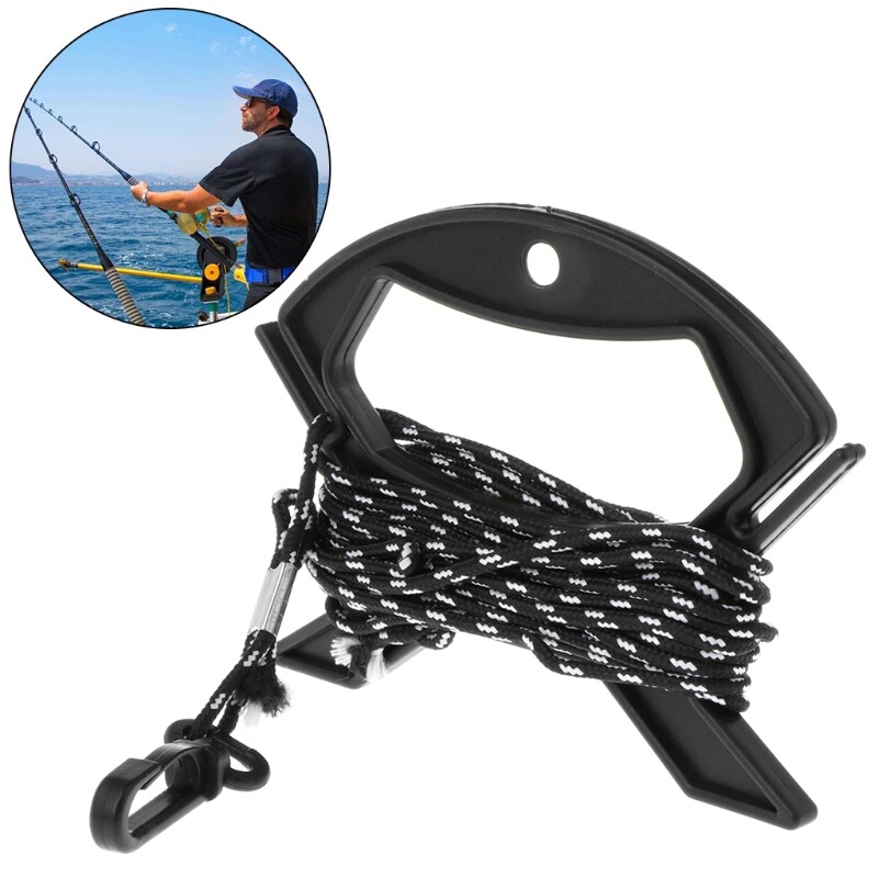 1vnt Paracord Line vyniojimo virvės laido organizatorius Virvės vyniotuvas parašiuto laido laikiklis Virvės ritė Paracord virvė žvejybos valai