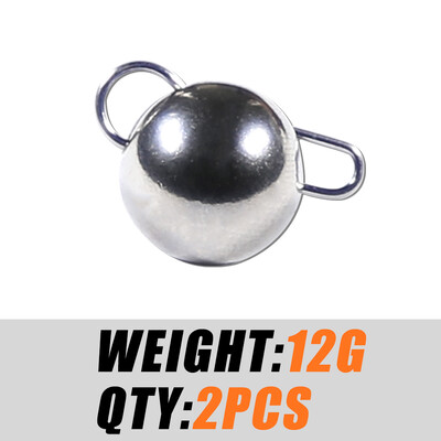 B&U Tungsten 2g 3g 4g 5g 6g 7g 12g 14g Swing Jig Head mélyvízi súly Puha csali csalik horgászfelszereléshez Horgászfelszerelés