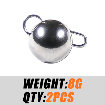 B&U Tungsten 2g 3g 4g 5g 6g 7g 12g 14g Swing Jig Head mélyvízi súly Puha csali csalik horgászfelszereléshez Horgászfelszerelés