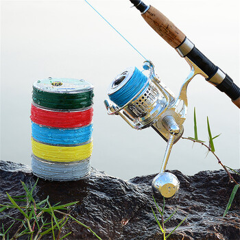 4 Strand 100M PE Braided Fishing Line 6-100LB Multifilament Smooth and Durable Fishing Line for Carp Fishing Wire