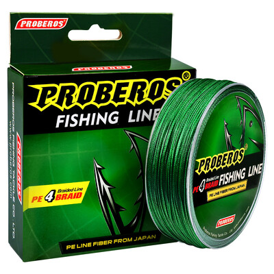 4 Strand 100M PE Braided Fishing Line 6-100LB Multifilament Smooth and Durable Fishing Line for Carp Fishing Wire