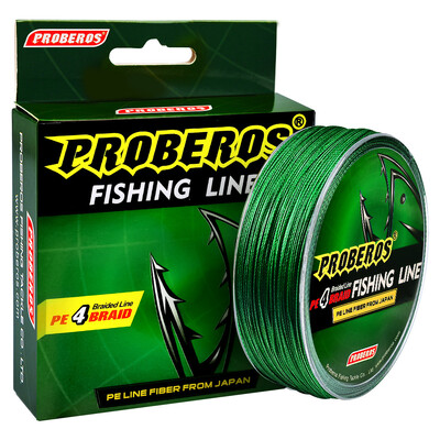 Super Strong 4 Braided 100M Strong Horse Fishing Line PE Line Braided Line Green Label Multifilament Antibrasion Fishing