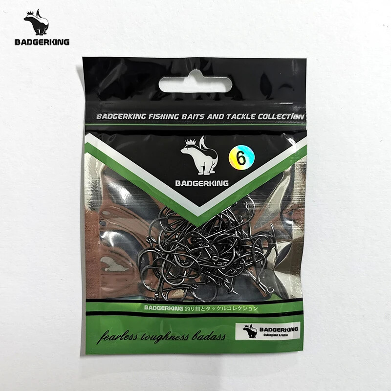 50 vnt. / partijos aštuonkojų žvejybos kabliukai, turintys daug anglies, chemiškai pagaląsti spygliuoto apskrito kabliuko reikmenų rinkinys 5C taško kietumo tiekėjo kabliukai