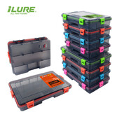 ILURE Cutie pentru pescuit de mare capacitate, rezistentă la apă, accesorii de pescuit, depozitare cârlig de pește, cutii organizatoare pentru momeli, produse de pescuit