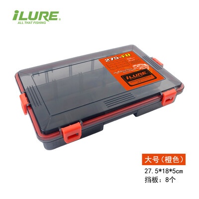 ILURE Cutie pentru pescuit de mare capacitate, rezistentă la apă, accesorii de pescuit, depozitare cârlig de pește, cutii organizatoare pentru momeli, produse de pescuit