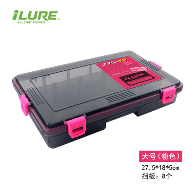 ILURE Cutie pentru pescuit de mare capacitate, rezistentă la apă, accesorii de pescuit, depozitare cârlig de pește, cutii organizatoare pentru momeli, produse de pescuit