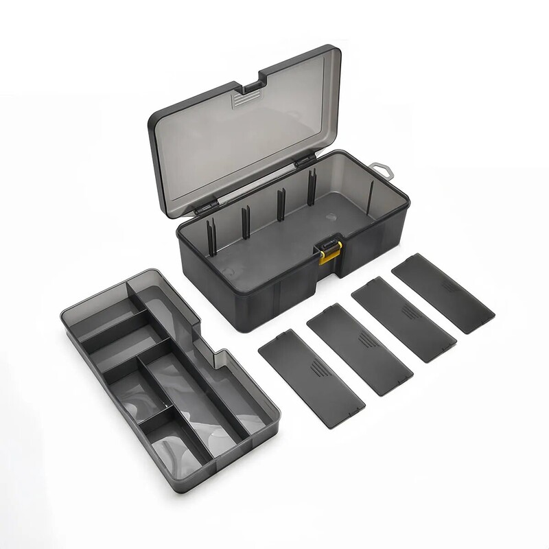 Krabica na rybárske náčinie s veľkou kapacitou, rybárske príslušenstvo, úložný box na náradie, rybársky háčik, návnada, falošná návnada, rybárske potreby