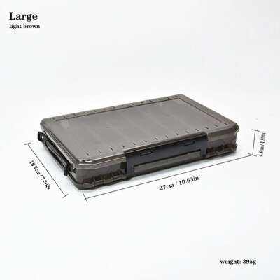 Obojstranná krabička na rybárske náčinie, rybárske príslušenstvo, úložné boxy na náradie, rybárske háčiky, návnady, falošné boxy na návnady na kapry