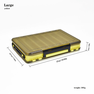 Obojstranná krabička na rybárske náčinie, rybárske príslušenstvo, úložné boxy na náradie, rybárske háčiky, návnady, falošné boxy na návnady na kapry