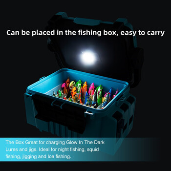 Νέα 40 Grids Plastic Fishing Box Box Lined Box Webfoot Octopus Egi Storage Organizer Box Squid Jig Hard Lure Sea Tool Case