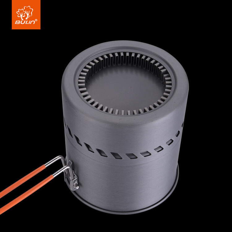 Bulin 1,5/2,1 l kaasaskantav välikämping matkamiseks soojuse kogumise lauanõud Energiasäästlik poti keedukomplekt