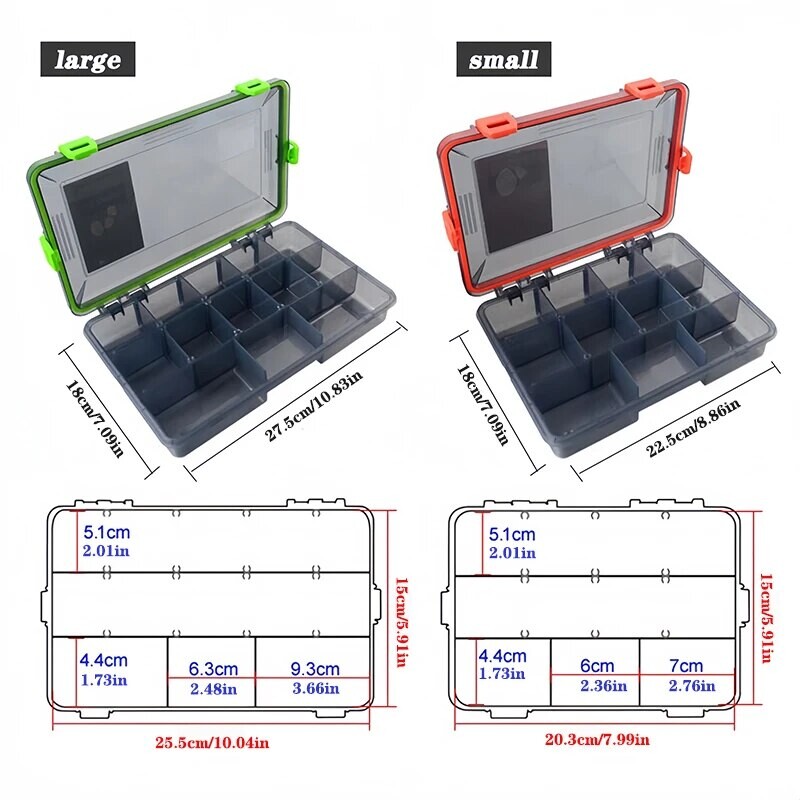 Kutija za pribor za pecanje Pribor za ribolov velikog kapaciteta Kutija za pohranu alata Udica Mamac Kutije za lažne mamce Oprema za ribolov šarana