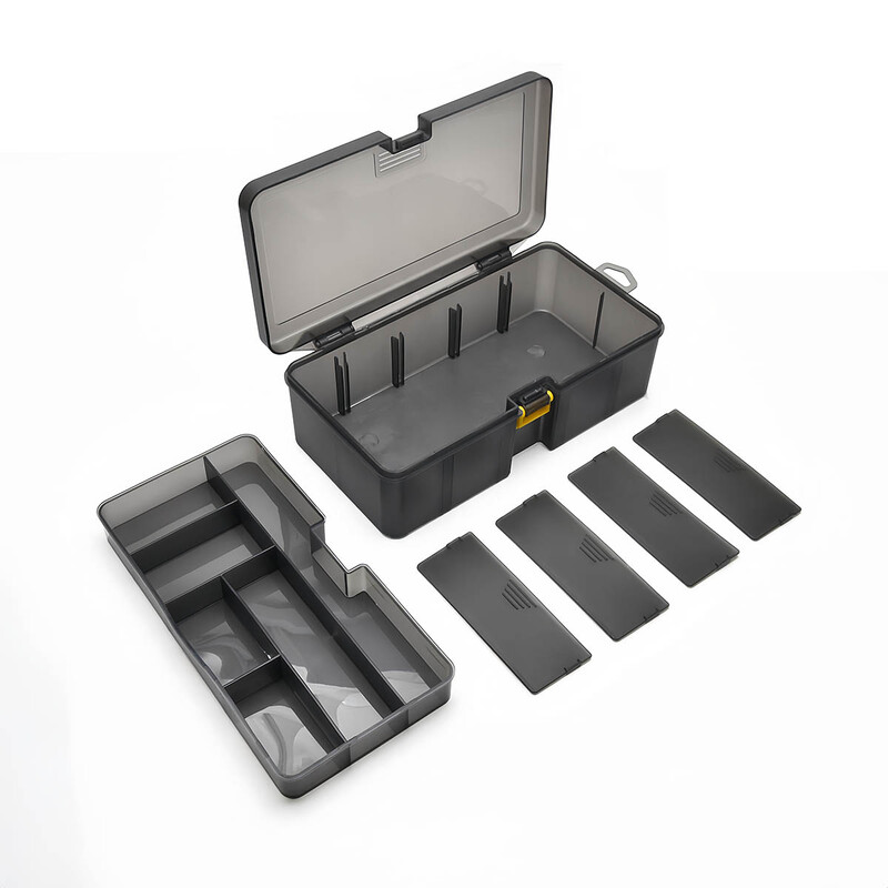 Cutie de obiecte de pescuit Accesorii de pescuit de mare capacitate Cutie de depozitare pentru instrumente Cutie pentru cârlig de pește Cutie de momeală falsă Materiale de pescuit