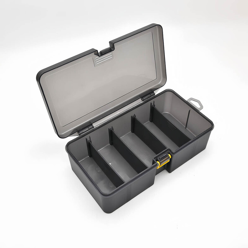 Cutie de obiecte de pescuit Accesorii de pescuit de mare capacitate Cutie de depozitare pentru instrumente Cutie pentru cârlig de pește Cutie de momeală falsă Materiale de pescuit