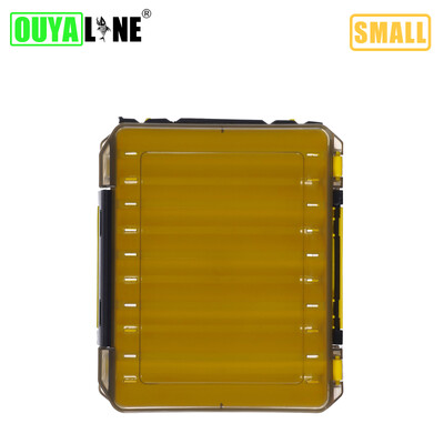 OUYALINE didelės saugojimo dvipusės masalų kabliukų dėžės Žvejybos reikmenų dėžutės jaukų jaukų konteinerių laikymo dėklas Žvejybos priedai