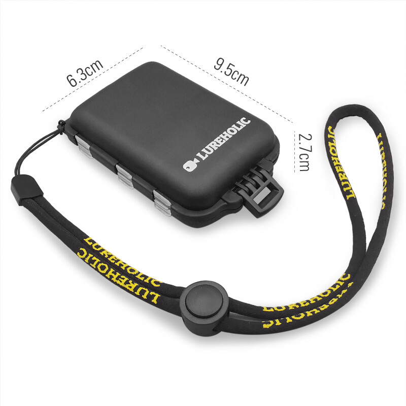 LUREHOLIC mānekļu piederumu kārba Glabāšana skavām grozāmie āķi svina gremdētāji volframa atsvari sadalītie gredzeni karotes mazas ēsmas