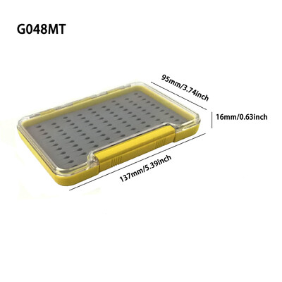 Aventik 100% vandeniui atspari muselių dėžė silikoninė padas putplastis skaidri žvejybos dėžutės laikymo vieta