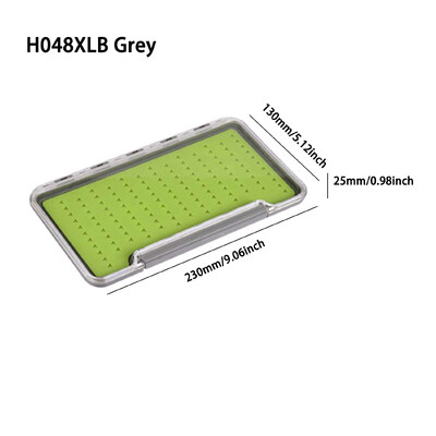 Aventik 100% vandeniui atspari muselių dėžė silikoninė padas putplastis skaidri žvejybos dėžutės laikymo vieta