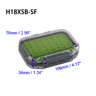 Aventik 100% vandeniui atspari muselių dėžė silikoninė padas putplastis skaidri žvejybos dėžutės laikymo vieta