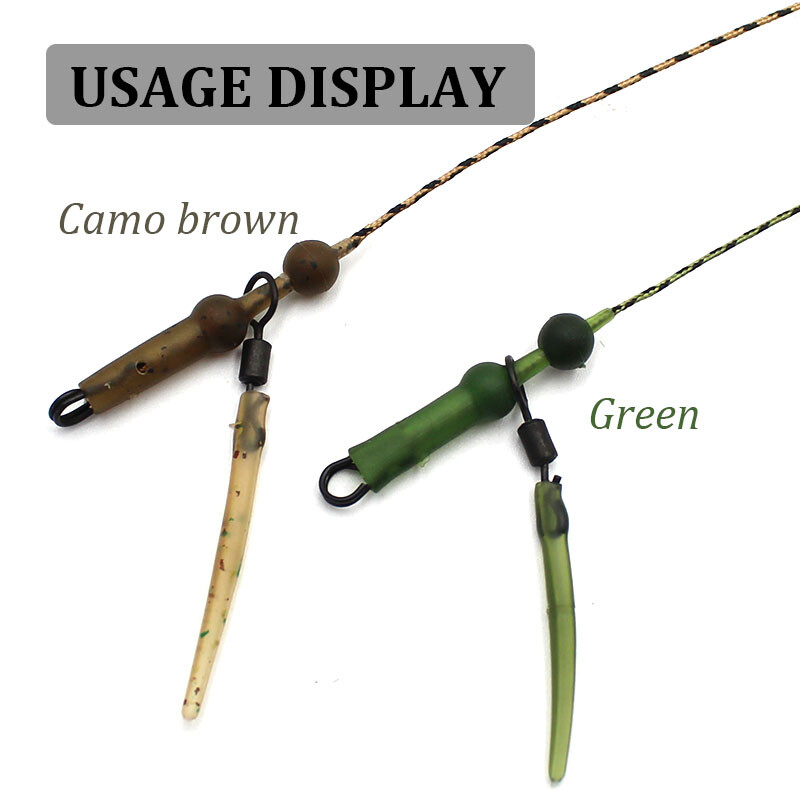 Karpkalapüügi helikopteri platvormid Kalatarvikud sasipundumisevastased varrukad Heli helmed Multi Clip Pöörlevad karpkalapüügivahendite jaoks