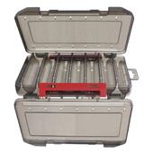 Kalapüügikohver Kahepoolne kalapüügipeibuti kast Squid Jig Minnows Bait kalastustarvete kasti hoiukohver