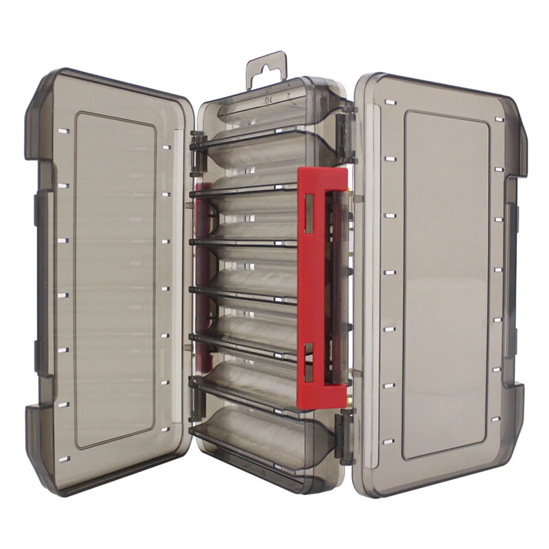 Kalapüügikohver Kahepoolne kalapüügipeibuti kast Squid Jig Minnows Bait kalastustarvete kasti hoiukohver