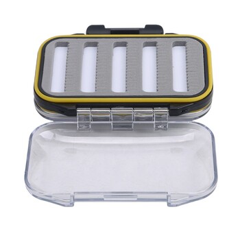 Fishing Box Αδιάβροχο Fishing Accessories Box Case Fishing Fly Lures Box Κουτάλι Γάντζοι Δολώματα Θήκη Κουτί αποθήκευσης