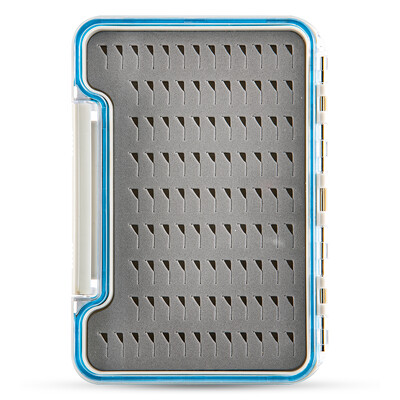 Goture ūdensizturīgs mušu makšķerēšanas mānekļu uzglabāšanas kastes futrālis konteiners caurspīdīgs ABS plastmasas zivju āķa kaste makšķerēšanas piederumu piederums